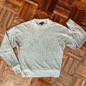 J. Crew Light Gray Crewneck Sweater